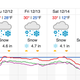 Screenshot: Weather Underground